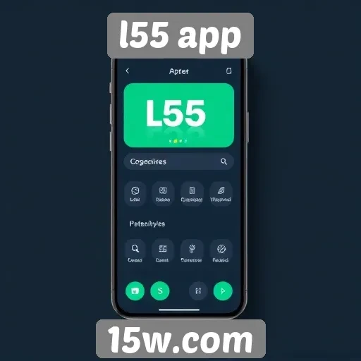 Análise da interface do usuário do l55 app